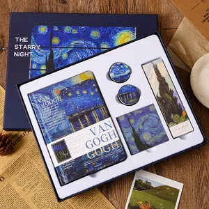 Van Gogh & Monet Art Themed Luxury Notebook Gift Box Set - 1