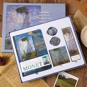 Van Gogh & Monet Art Themed Luxury Notebook Gift Box Set - 1