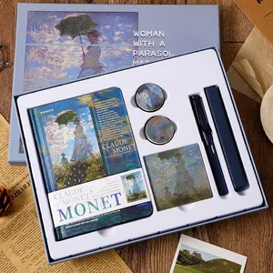 Van Gogh & Monet Art Themed Luxury Notebook Gift Box Set - 2