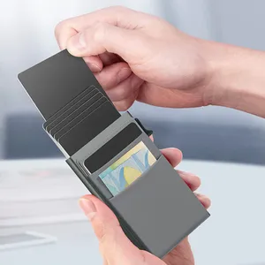 Rfid Side-Push Card Holder