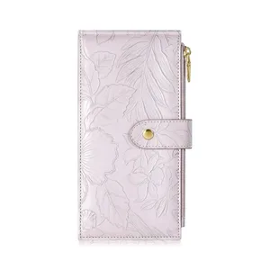RFID Long Wallet With Multi-Card Slots For Women