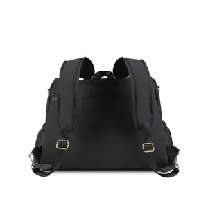 Stylish Waterproof Baby Diaper Bag with Changing Pad & Single Shoulder Strap