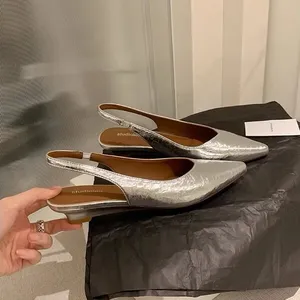 Small Wedge Backless Heel 