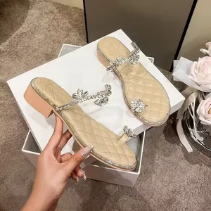 Mid-Low Heel Slippers