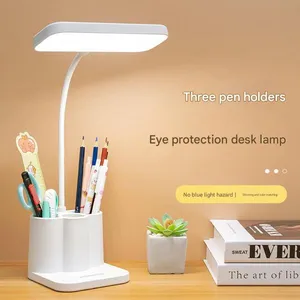 Multifunctional Desk Lamp with Pen Holder
