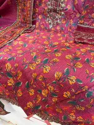 Premium Swizz Lawn All-Over Print Dress