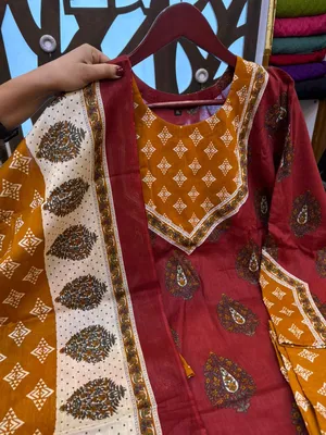 Joypuri Cotton Printed 3Pc Set