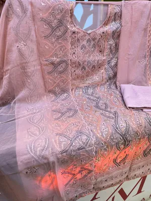 Elegant Jimicho Fabric Party Wear with Stone & Embroidery