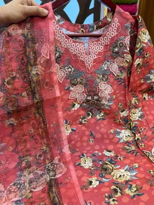 Elegant Jimicho Fabric Party Wear with Stone & Embroidery