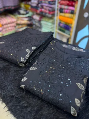 Pakistani Inspired Printed Swizz Lawn Dress