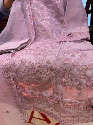 Premium Gold  Organza Party Dress