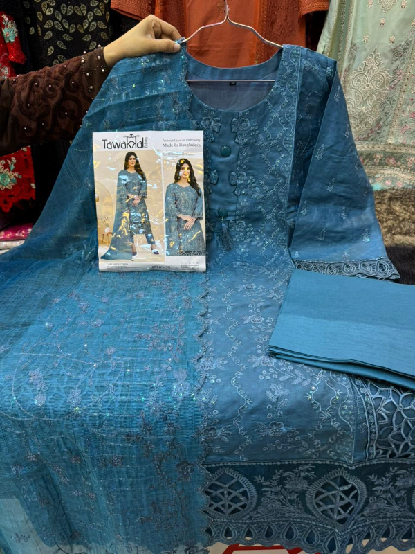 Premium Slub Cotton Party Dress