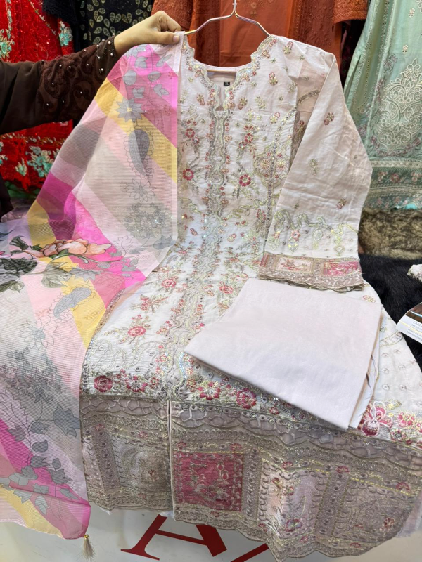 Premium Slub Cotton Party Dress