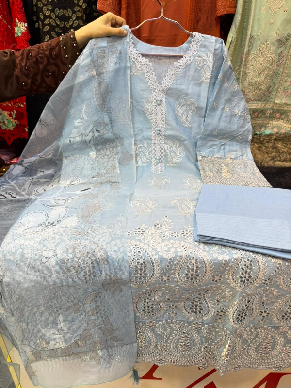 Premium Slub Cotton Party Dress