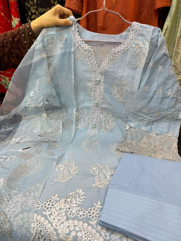 Premium Slub Cotton Party Dress