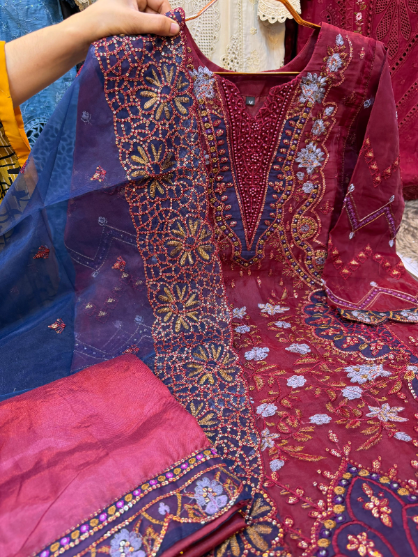 Graceful Celebration Outfit with Tassel Detail