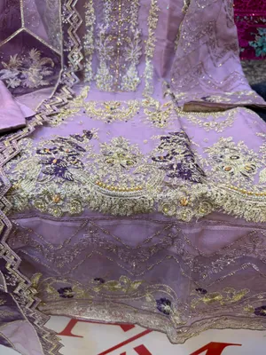 Eid Exclusive Bin Hameed Premium Organza Suit