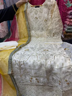 Bin Sayeed Premium Organza Party Suit