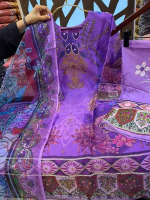 Pakistani Quata Organza