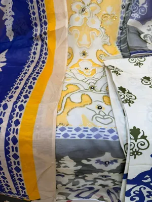 Premium Organza Outfit with Purl Setting Detail