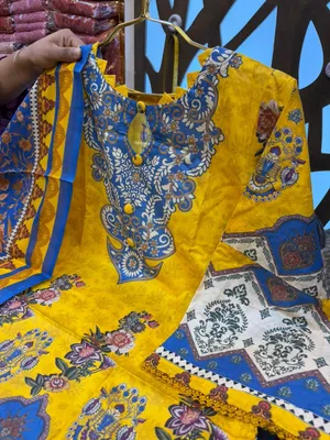 Trendy Swizz Cotton Printed Suit with Stylish Cotton Dupatta