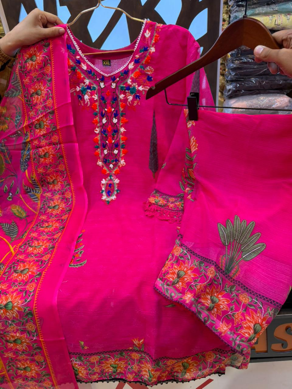 Elegant Georgette Pakistani Style Plazo Set