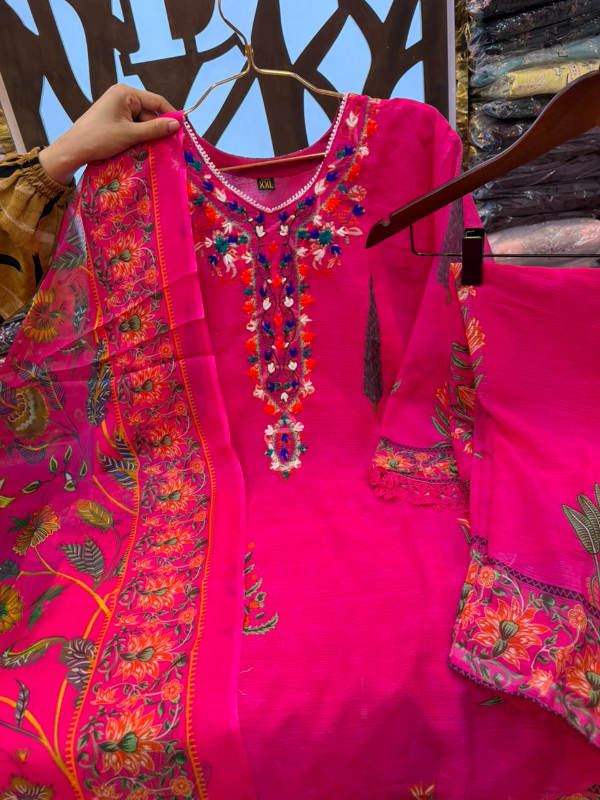 Elegant Georgette Pakistani Style Plazo Set