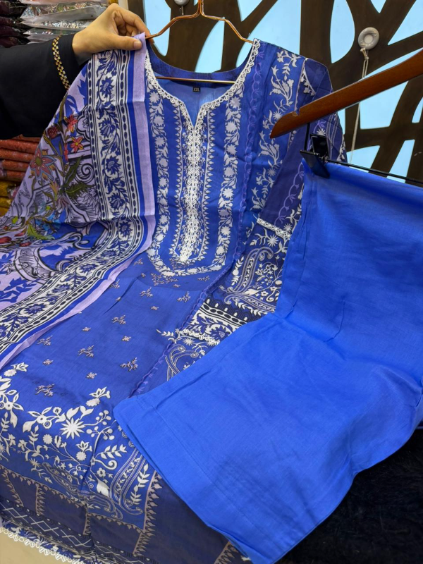 Riwaaz Swizz Cotton Pakistani Style Set
