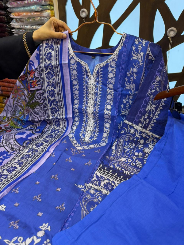 Riwaaz Swizz Cotton Pakistani Style Set