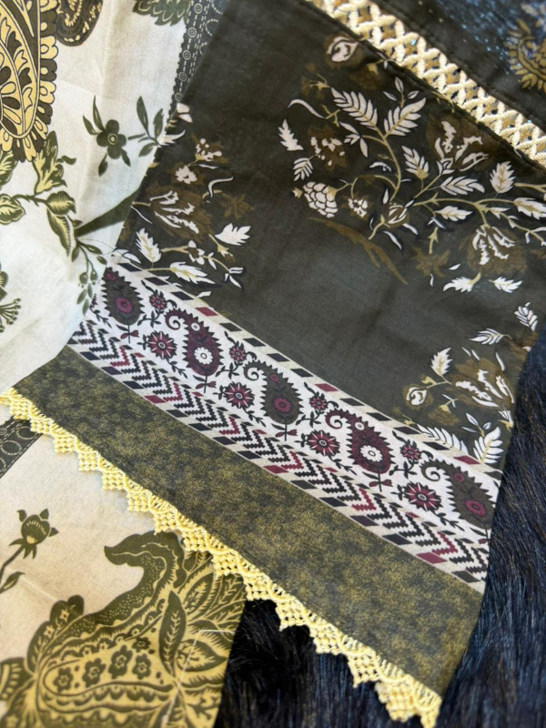 Premium Swizz Cotton Embroidered Party Wear