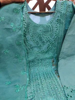 Premium Swizz Lawn Suit with Rayon Thread Embroidery
