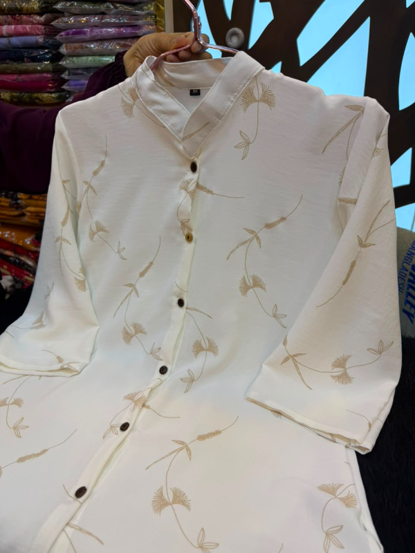 Premium Printed China Bamboo Stitched 2-Piece Co-ord Set