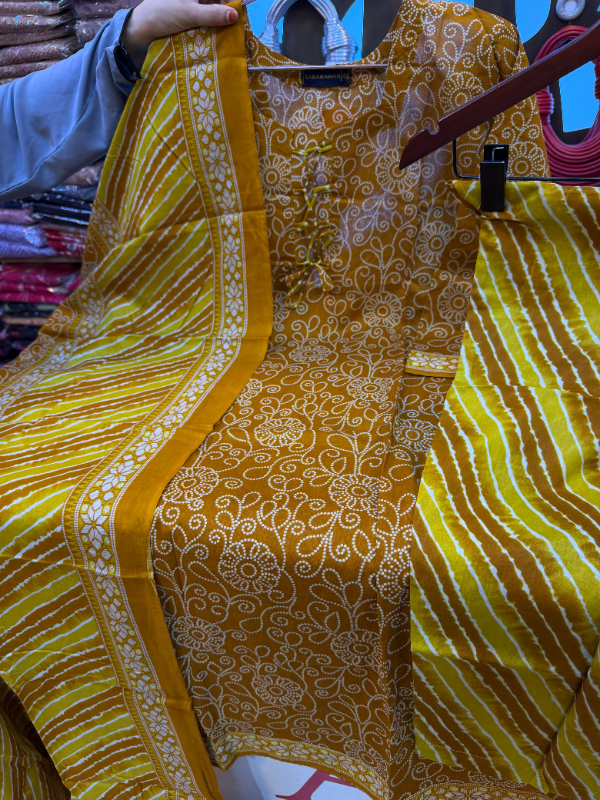 Jaipuri Printed Swiss Lawn 3-Piece Suit