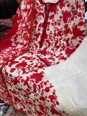 Premium All-Over Printed Swiss Lawn 3-Piece Stitched Suit8
