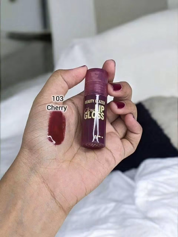 Beauty glazed glow lipgloss shade#103-cherry