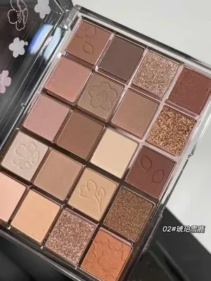  20 Colors Nude Earth Glitter Matte Eyeshadow Palette
