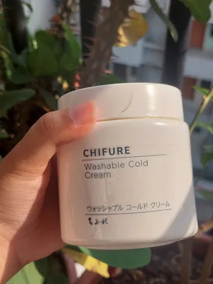 Chifure Washable Cold Cream (makeup remover) 300g