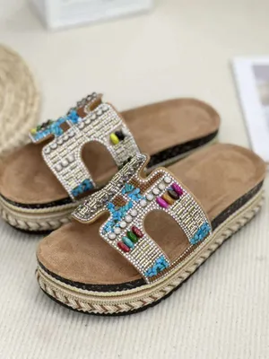 Diamond Surface Slipper