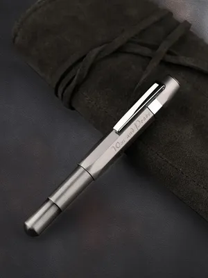 Delike Vintage Solid Steel Fountain Pen