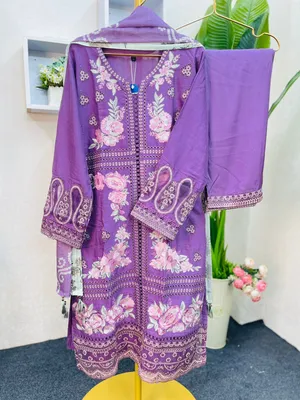 Pakistani Inspired 3 piece Dress 