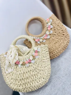 Girls Small Beach Handbag