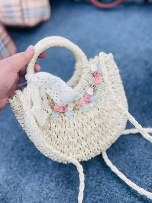 Girls Small Beach Handbag