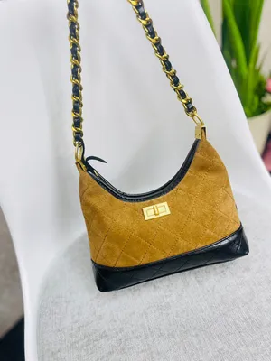 Quilted Chain Strap Shoulder Bag for Women