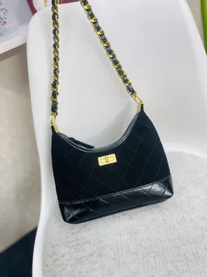 Quilted Chain Strap Shoulder Bag for Women