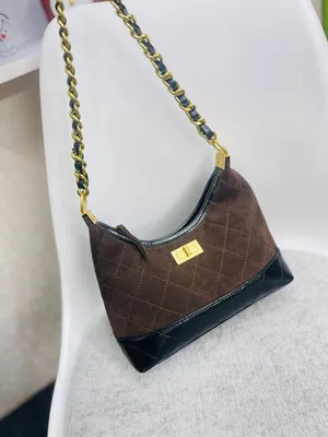 Quilted Chain Strap Shoulder Bag for Women