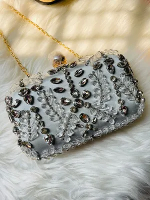 Luxury Embellished Clutch Bag