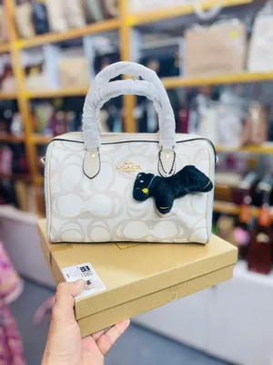 Duffle Shape Coach Shoulder Bag