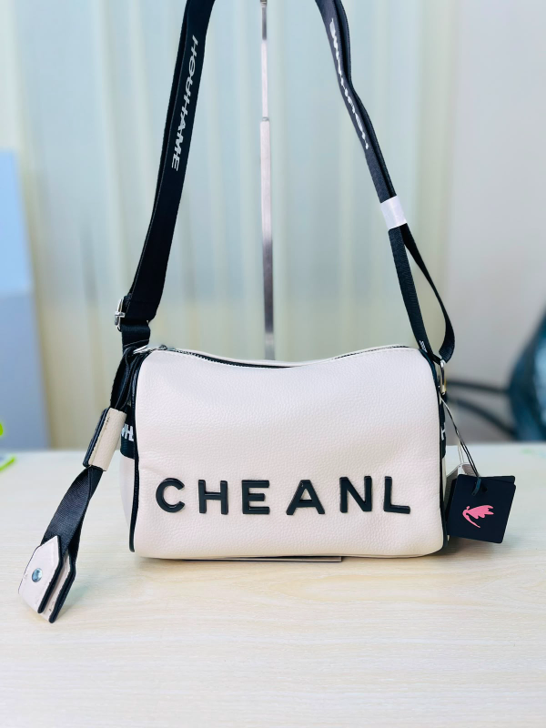Duffle Shape Crossbody Bag
