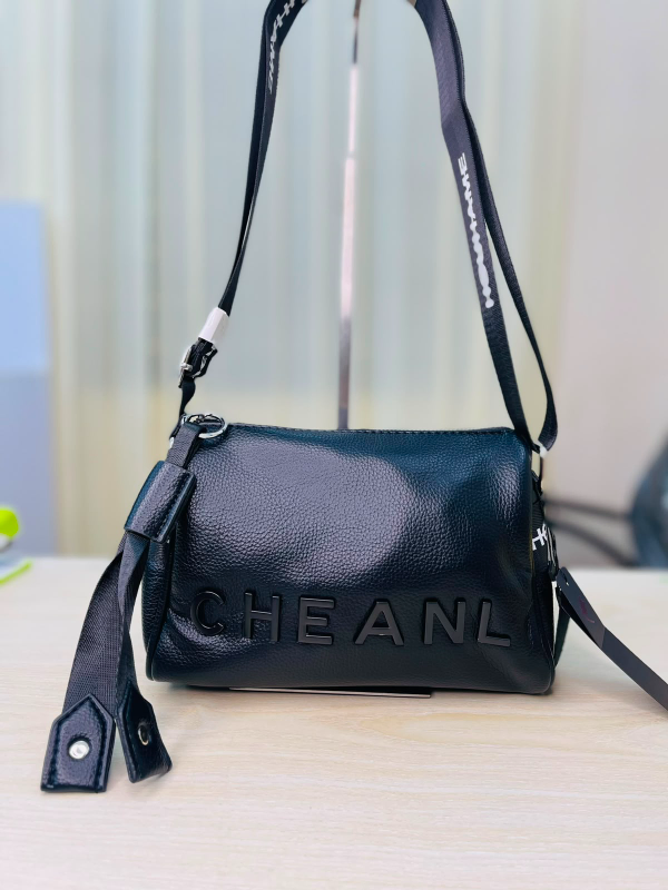 Duffle Shape Crossbody Bag