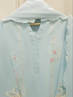 AGHANOOR - 2 Piece - Embroidered Cambric Suit4